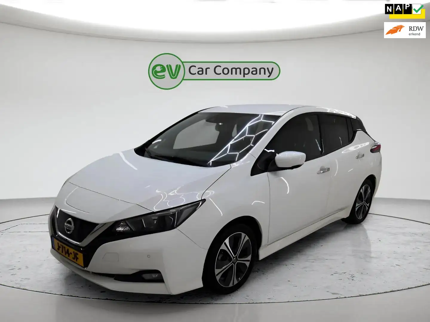 Nissan Leaf N-Connecta 40 kWh | SOH 90% | Camera | 1e Eigenaar Blanco - 1