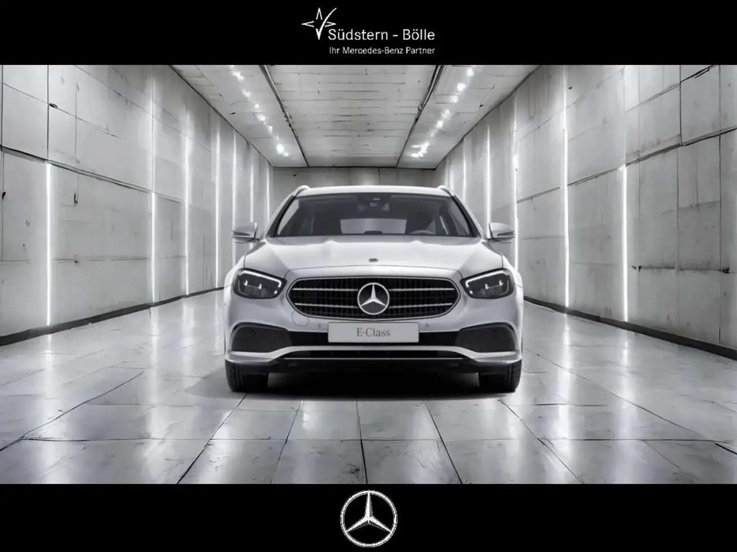 Mercedes-Benz E 220 d T +AVANTGARDE+SHZ+NAVI+AMBIENTE+AHK+MBUX Argent - 2