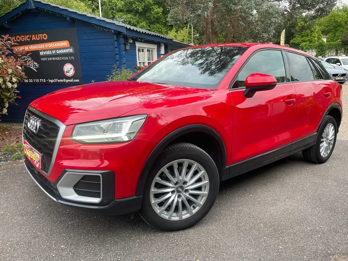 Audi Q2 1.6 TDI 116 ch BVM6 Sport Rojo - 1