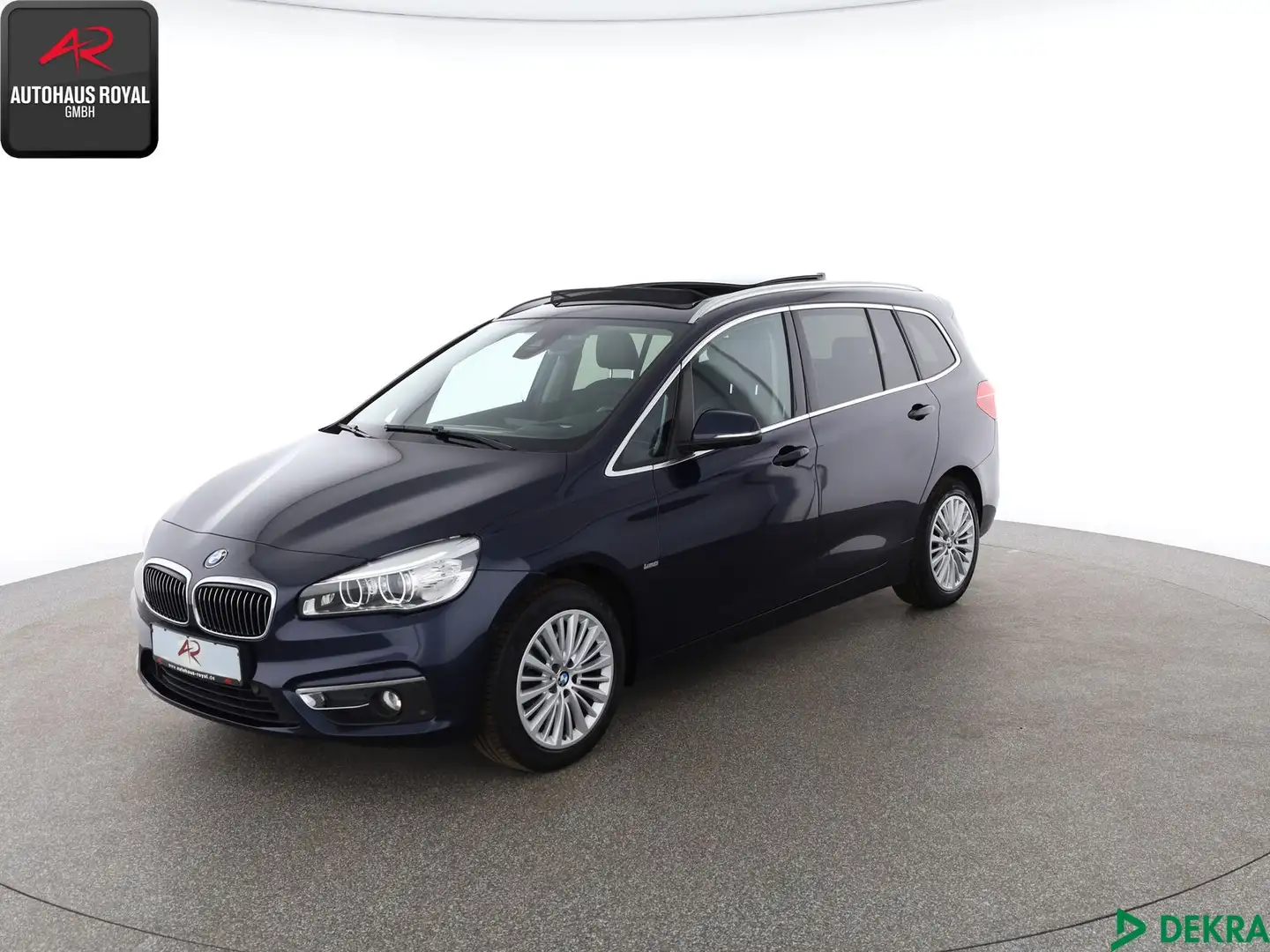 BMW 1er M Coupé 218 Gran Tourer d LUXURY LINE PANO,HUD,KEYLESSGO Bleu - 1