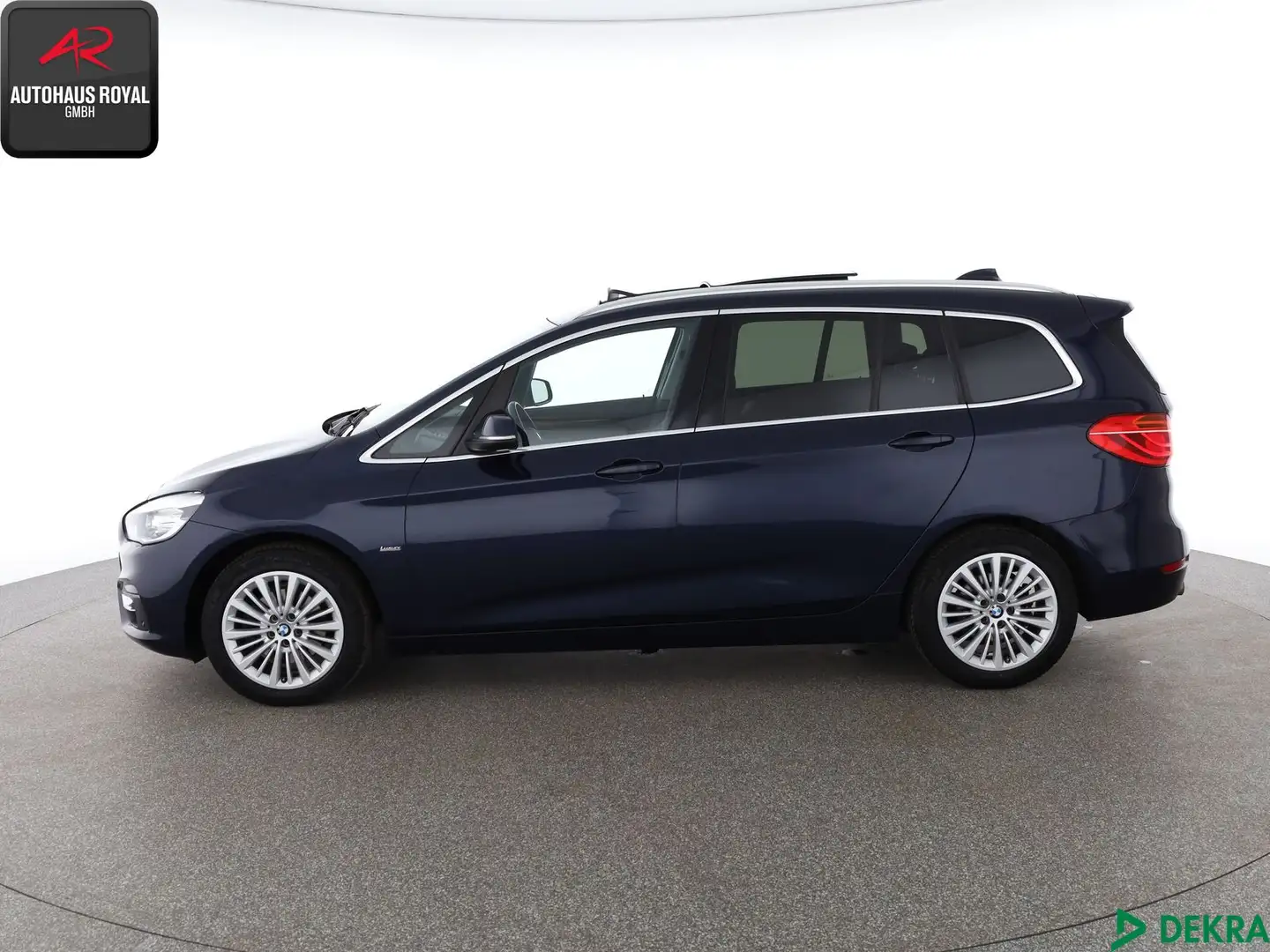 BMW 1er M Coupé 218 Gran Tourer d LUXURY LINE PANO,HUD,KEYLESSGO Bleu - 2