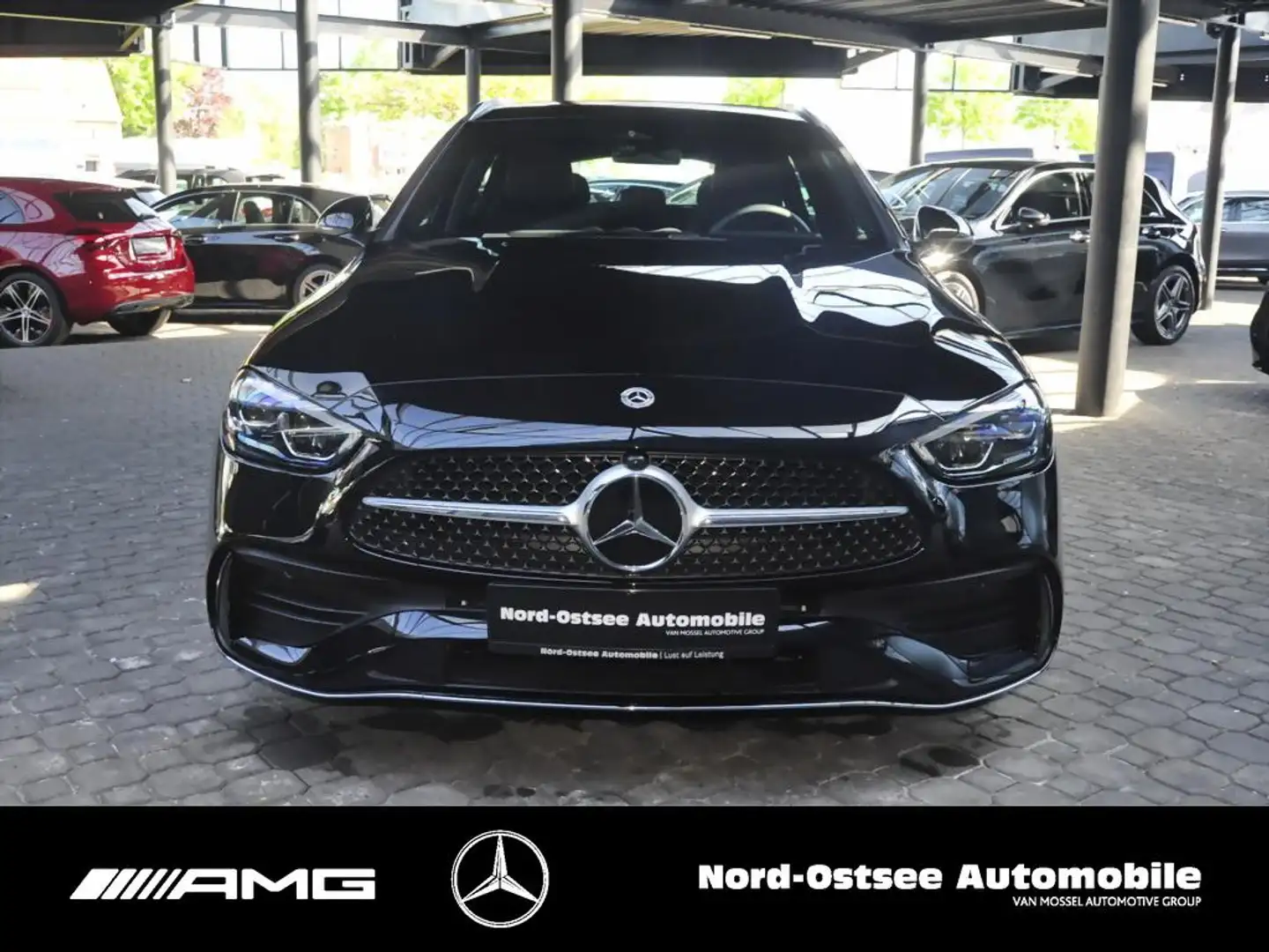 Mercedes-Benz C 200 T AMG KAMERA LED DISTR. KEYLESS MBUX KLIMA Negro - 2
