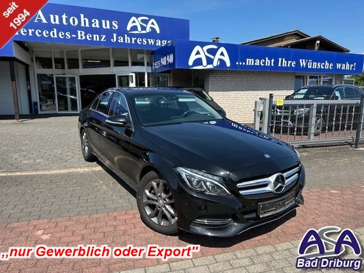 Mercedes-Benz C 220 d Modell 2015+Avantgarde+ILS+Standheizung+Burmeist Noir - 1