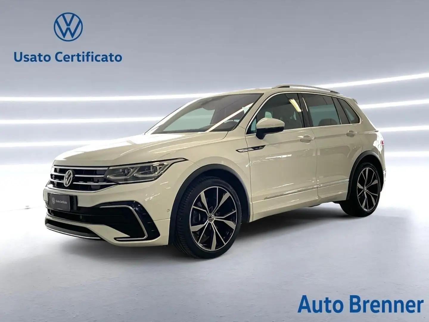 Volkswagen Tiguan 2.0 tdi r-line 4motion 200cv dsg Bianco - 1