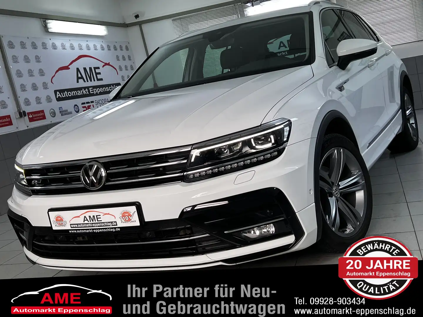 Volkswagen Tiguan R Line Highline 4Motion ACC|LED|Navi|RFK Blanco - 1