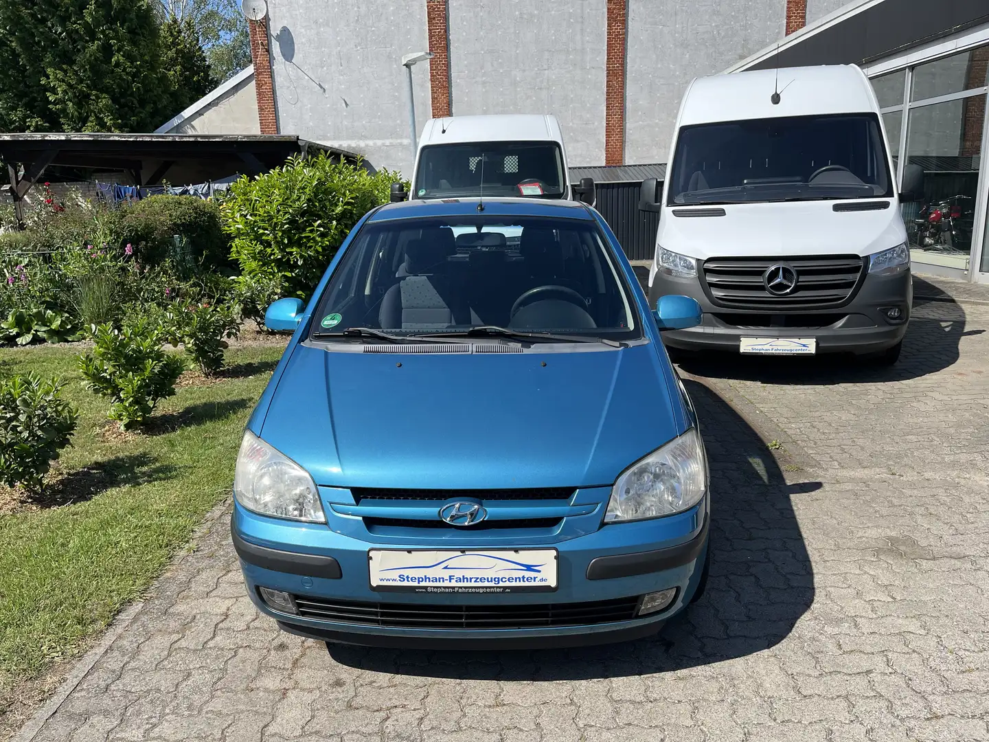 Hyundai Getz 1.6 GLS Autom. aus 1.Hand und TÜV/AU-Neu… Blau - 2