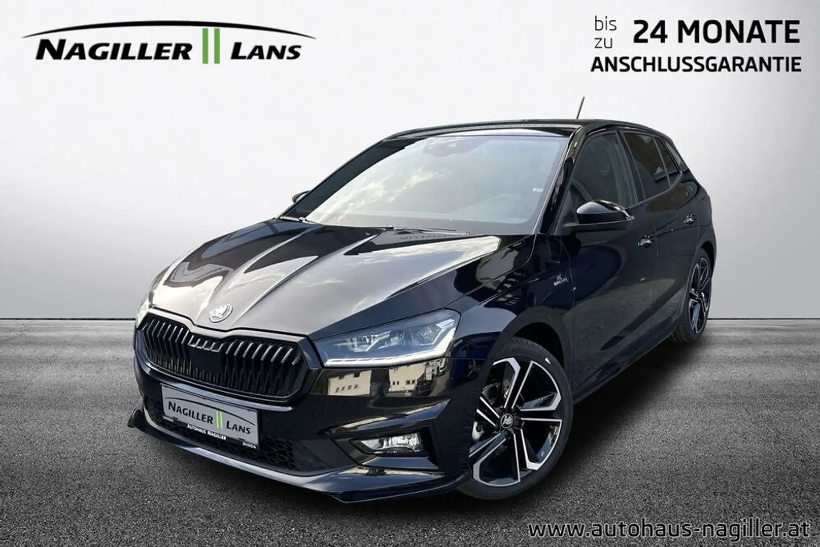 Skoda Fabia Monte Carlo TSI Schwarz - 1