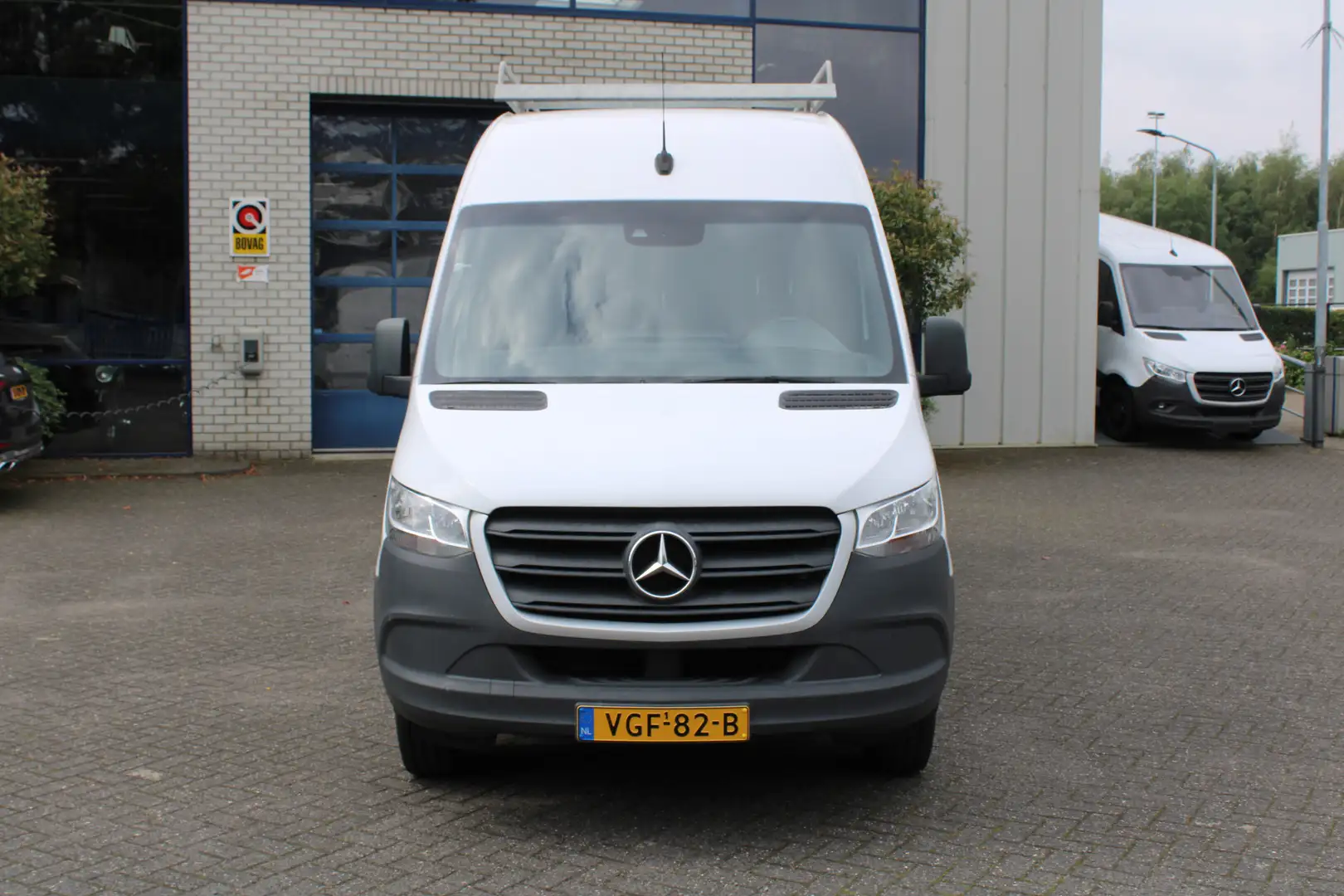 Mercedes-Benz Sprinter 516 CDI L3H2 Trekhaak, Camera, Imperiaal, Cruise c Wit - 2