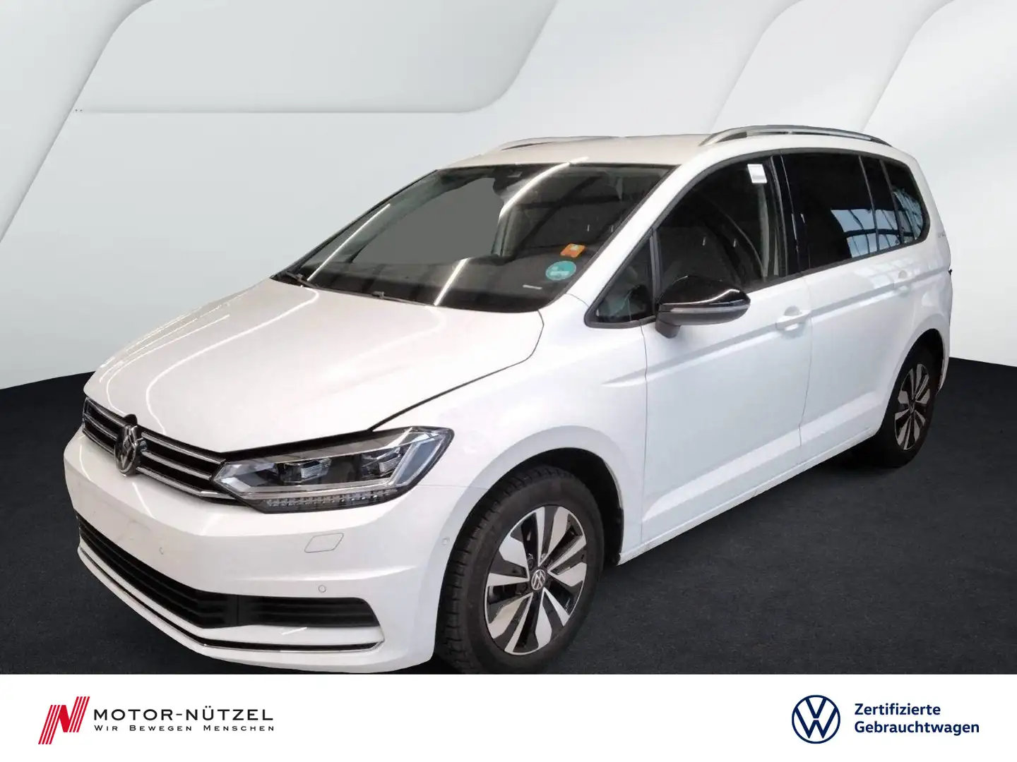 Volkswagen Touran 1.5 TSI DSG GOAL MATRIX+NAVI+AHK+ACC+7SI Weiß - 1