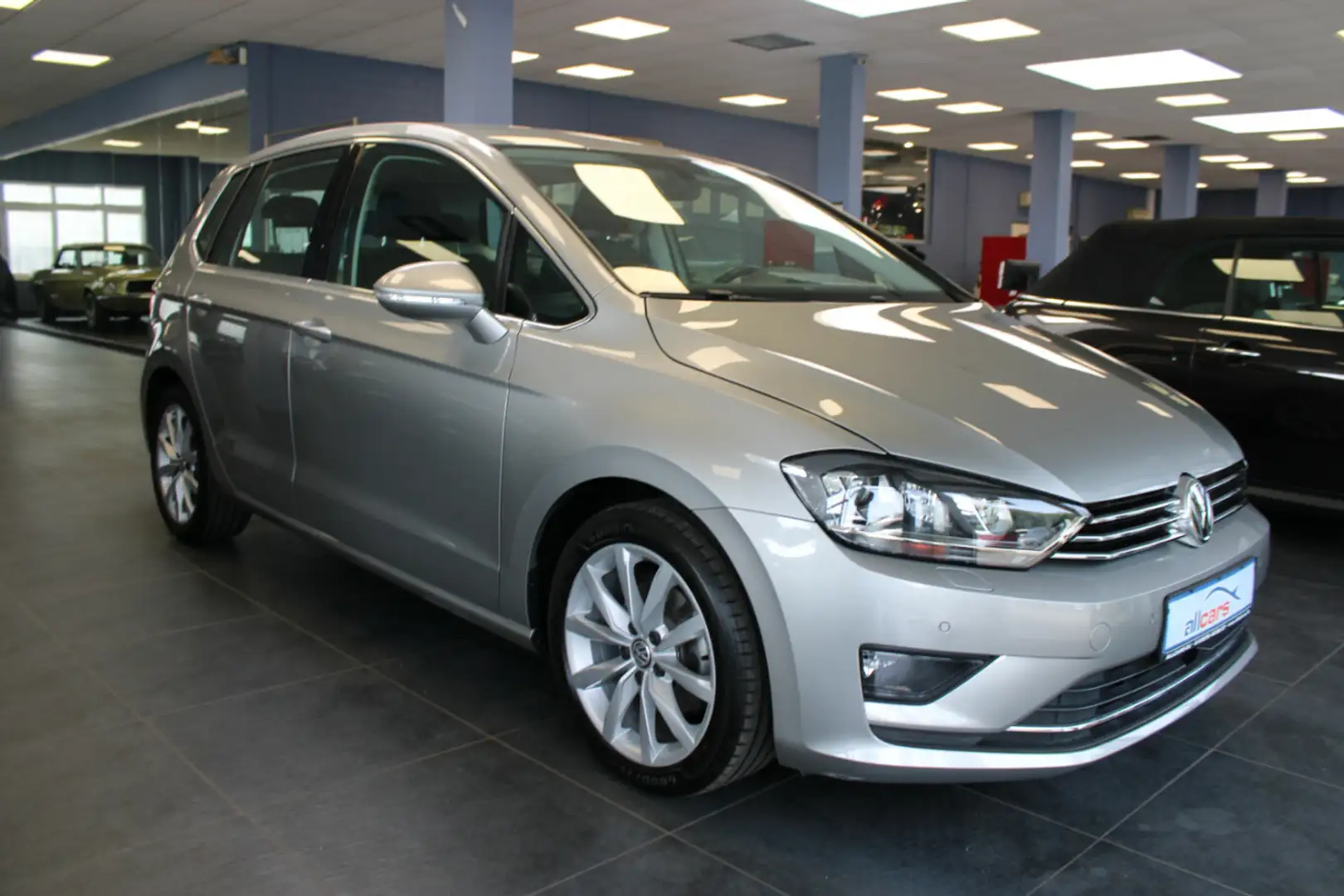 Volkswagen Golf Sportsvan 2.0 TDI DSG Highline Argent - 1