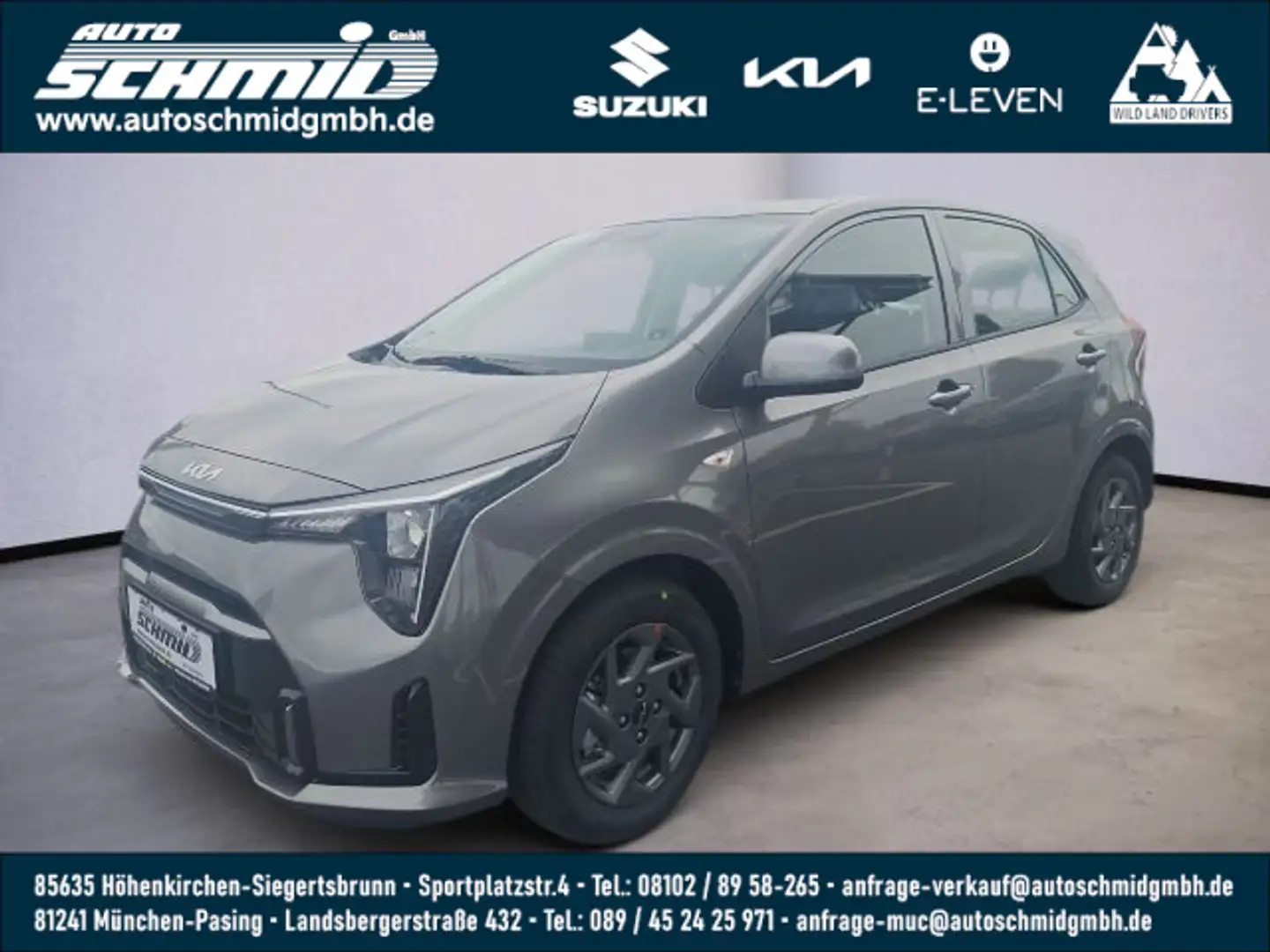 Kia Picanto PICANTO PE2 1.0 AMT VISION Grijs - 1