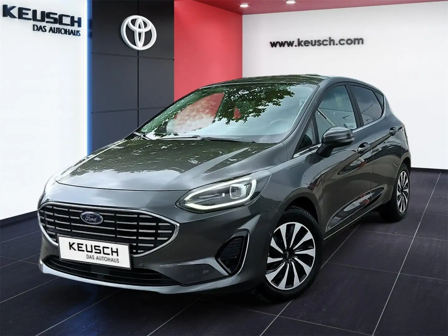 Ford Fiesta FIESTA TITANIUM 1,0 ECOBOOST HYBRID 92/125PS M6 Grau - 1