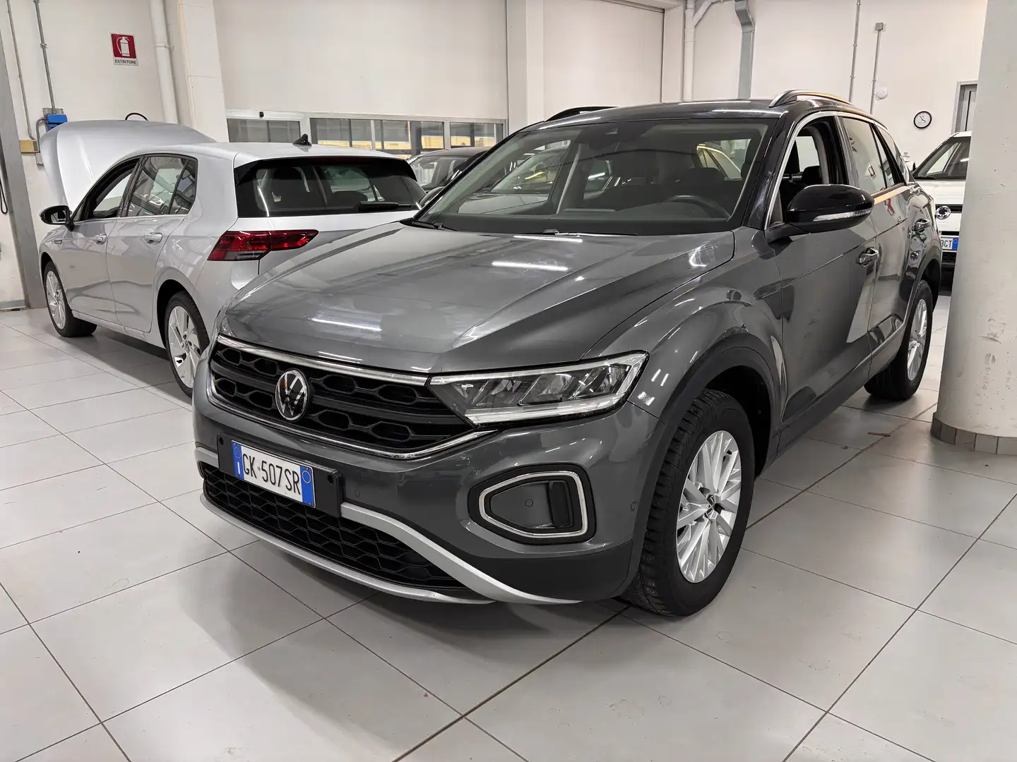 Volkswagen T-Roc T-Roc 2.0 tdi Life 115cv Gris - 1