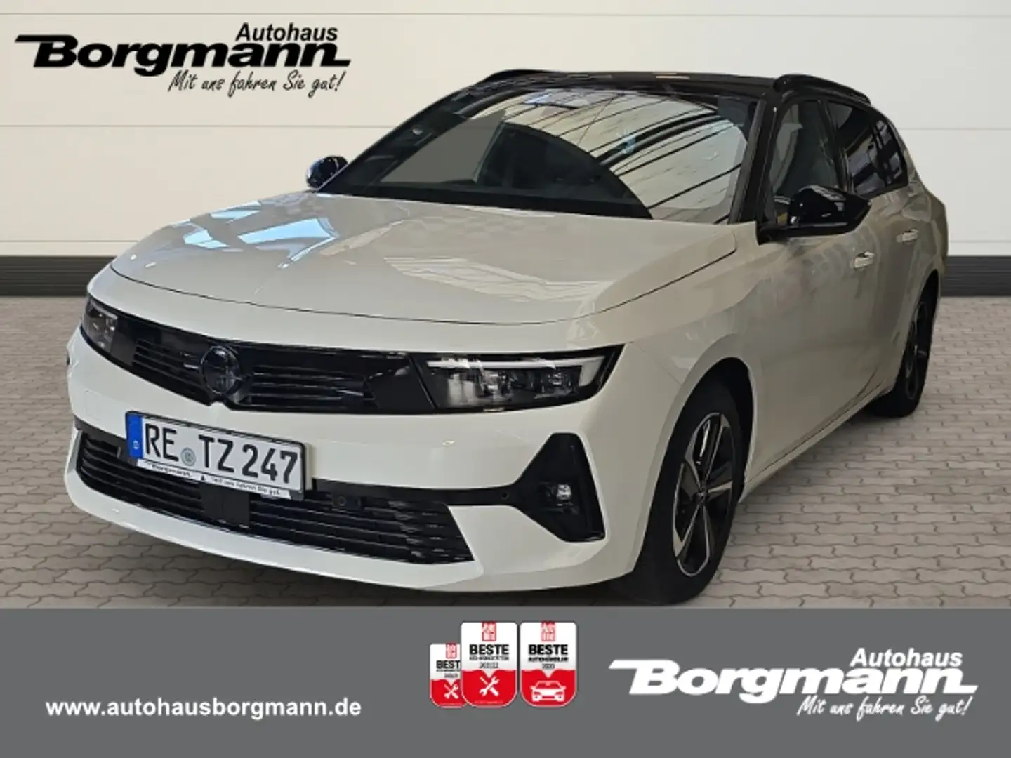 Opel Astra ST - MHEV - GS - Allwetter - AHK - PIXEL LED - Nav Blanc - 1