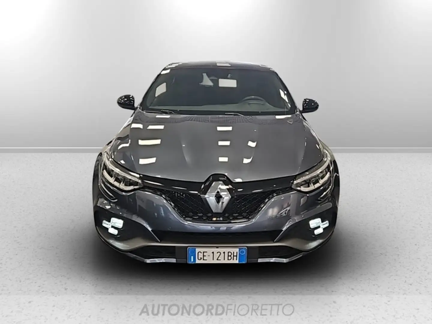 Renault Megane 1.8 tce r.s. trophy 300cv edc Grijs - 2