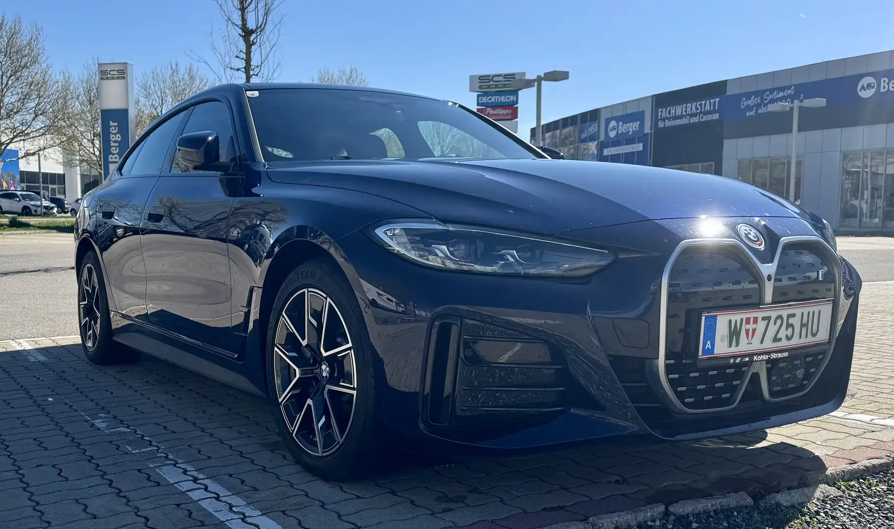 BMW i4 40 eDrive M Sport Blau - 2