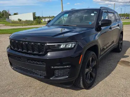 Black 2025 Jeep Grand Cherokee L SUV / Crossover Four-Wheel Drive 8-Speed Automatic
