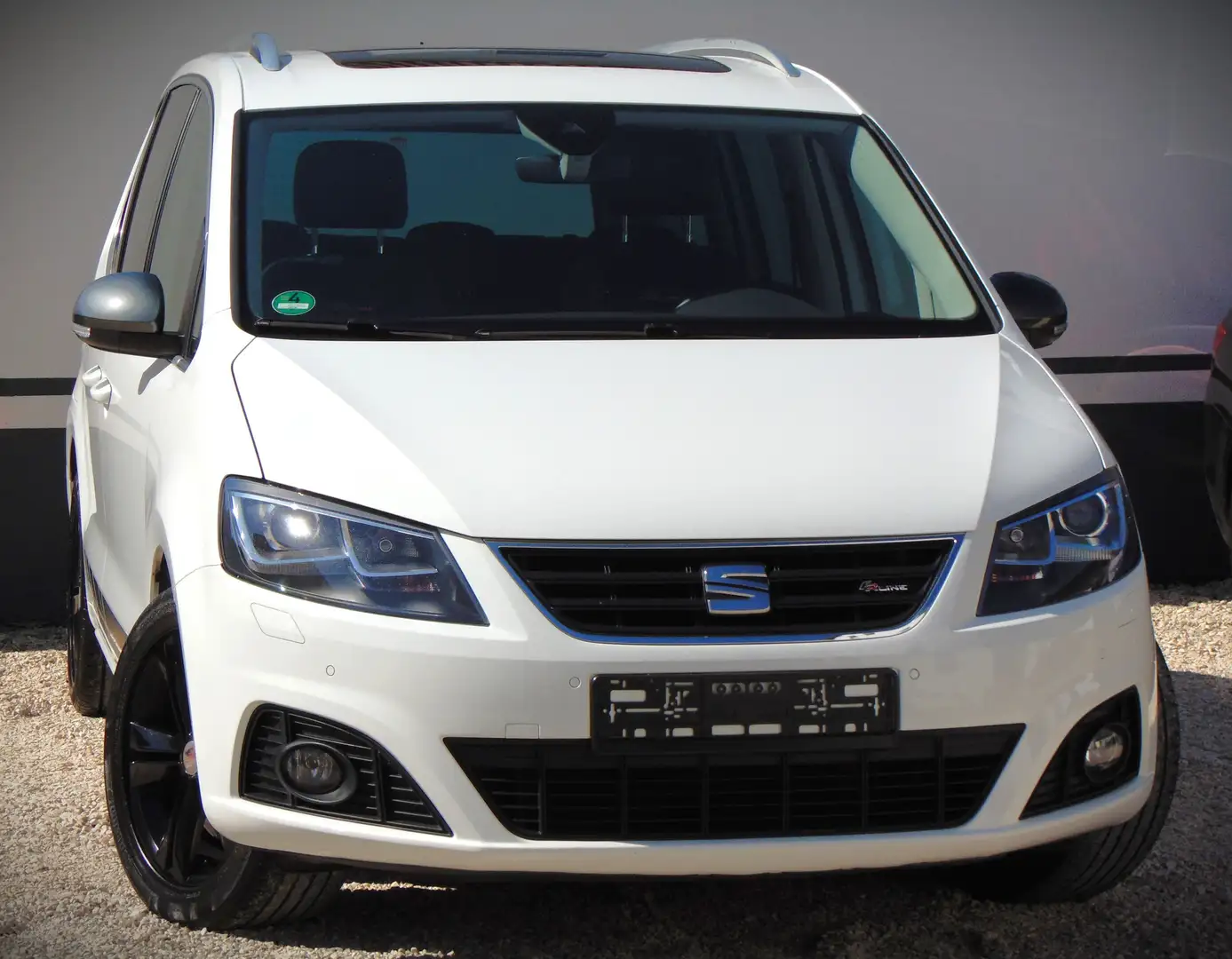 SEAT Alhambra 2.0 TDI DSG FR-Line |7Sitze|Navi|R-Kam|Keyless-Go| Blanco - 1
