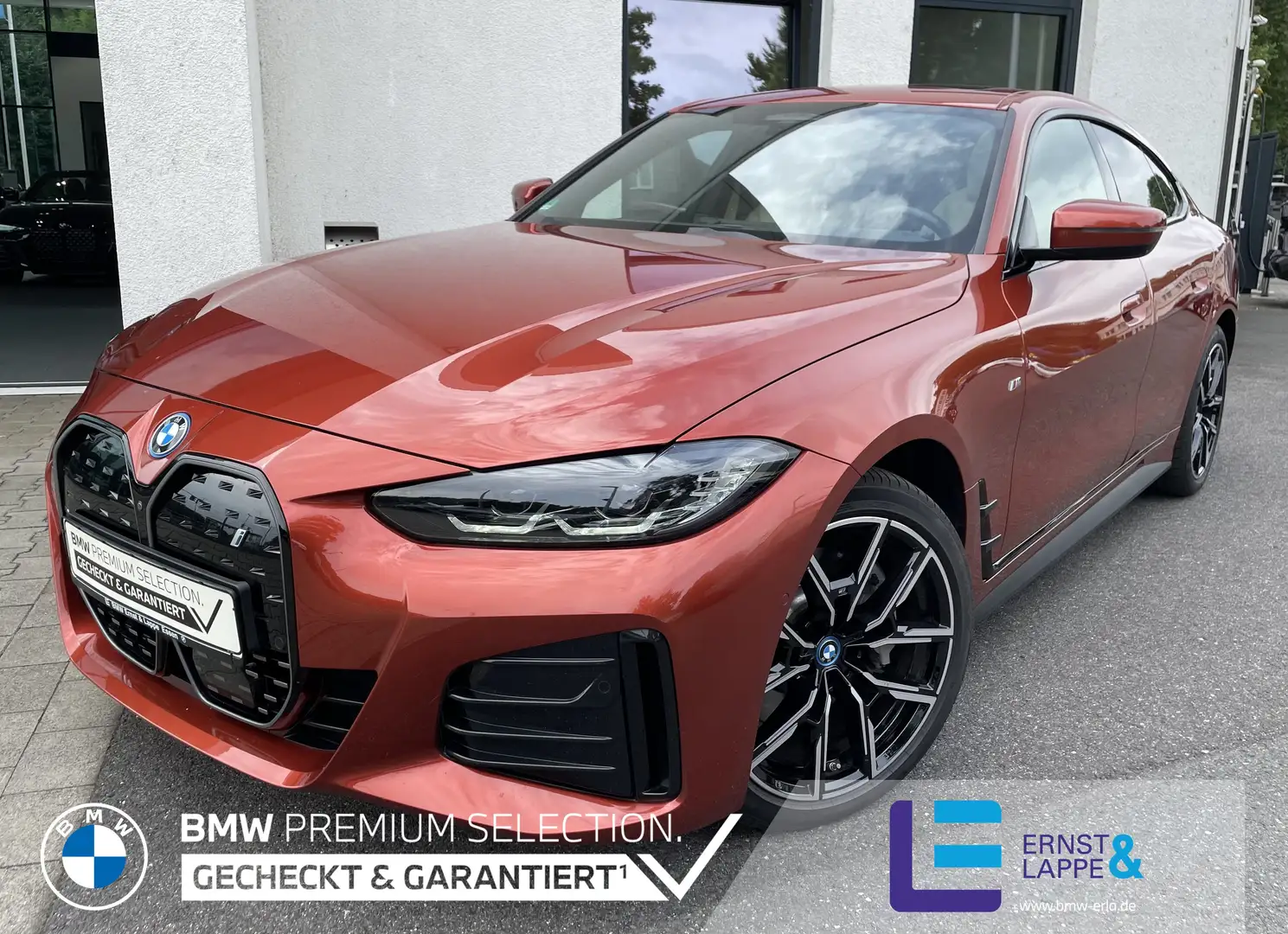 BMW i4 eDrive40 M Sport || Glasdach DrivingAssProf Arancione - 1