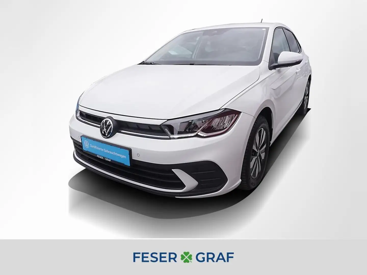 Volkswagen Polo 1.0 TSI Move DSG LED Navi RüKa Sitzh. 15" Bianco - 1
