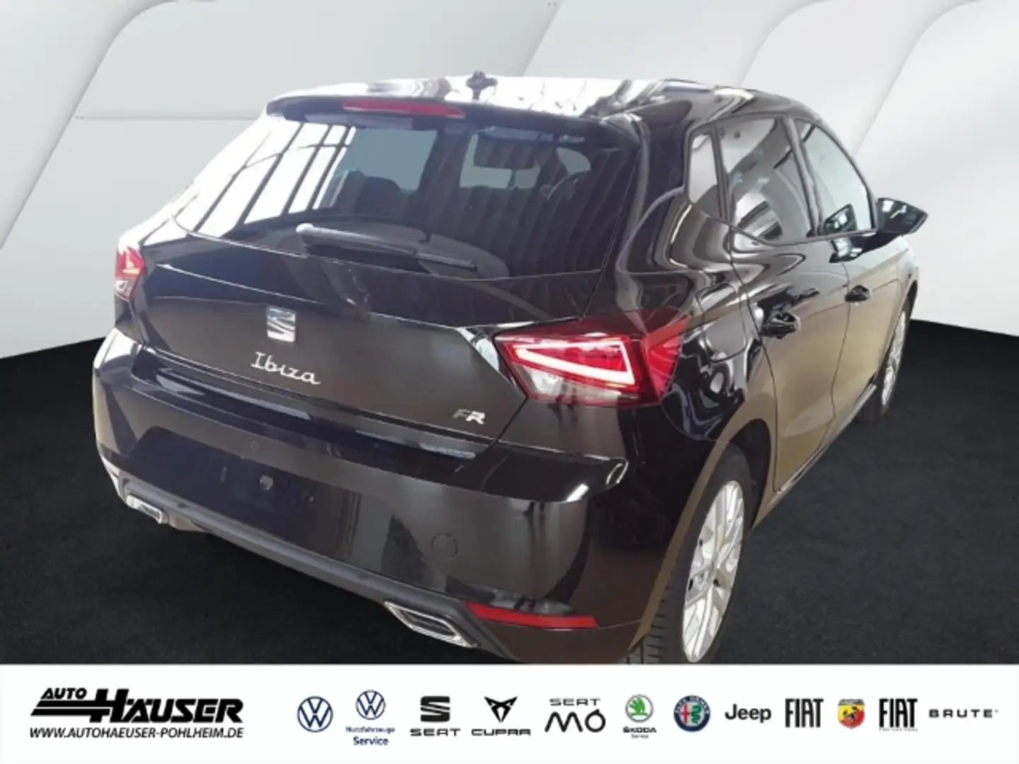 SEAT Ibiza "OHNE ANZAHLUNG" FR 1.0 TSI DSG NAVI KAMERA ACC LE Schwarz - 2
