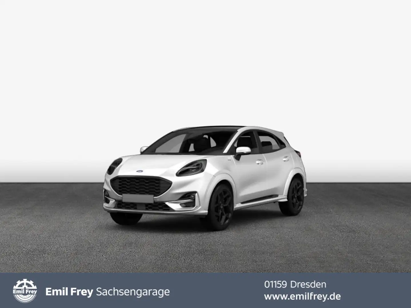 Ford Puma 1.0 EcoBoost Hybrid TITANIUM X Weiß - 1