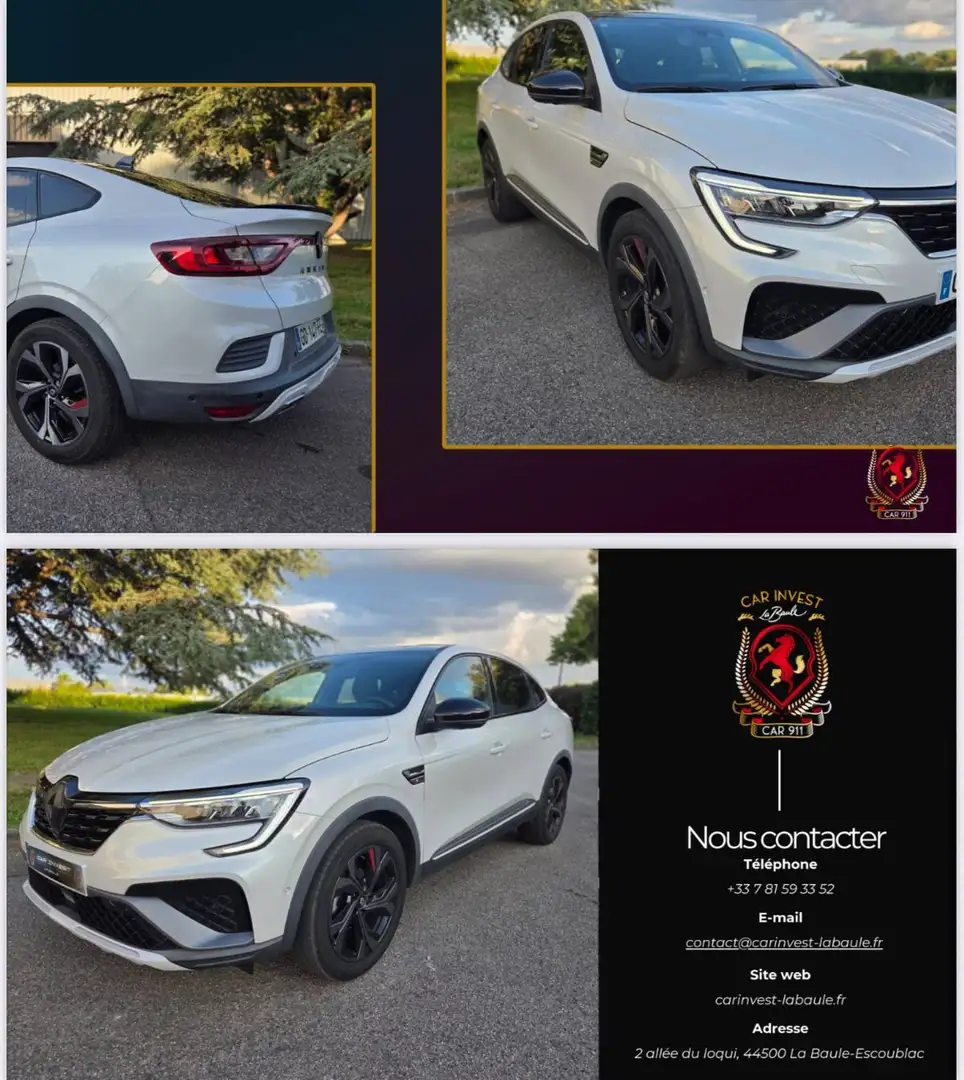 Renault Arkana sr hybride Gris - 2