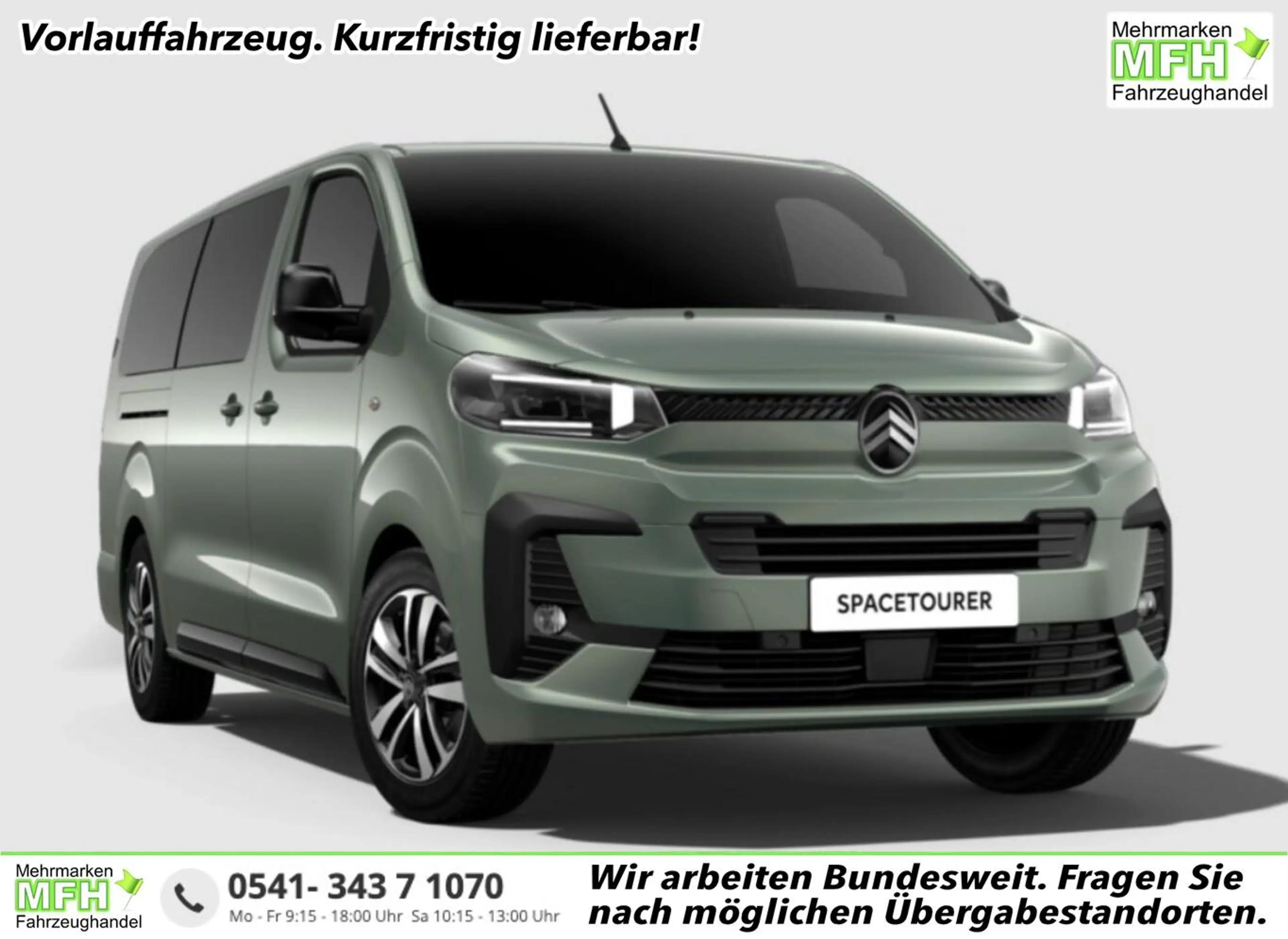 Citroen Spacetourer MAX XL Pano AHK Nav Leder Kam Keyl 130 kW (177 ...
