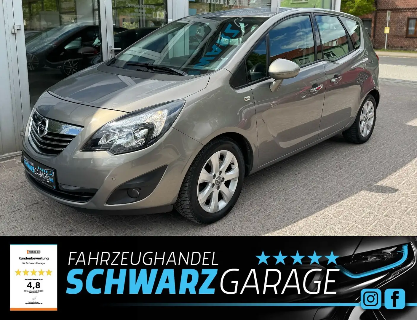 Opel Meriva B Innovation*LHZ*PDC*NAVI*BLUETOOTH* Brun - 1