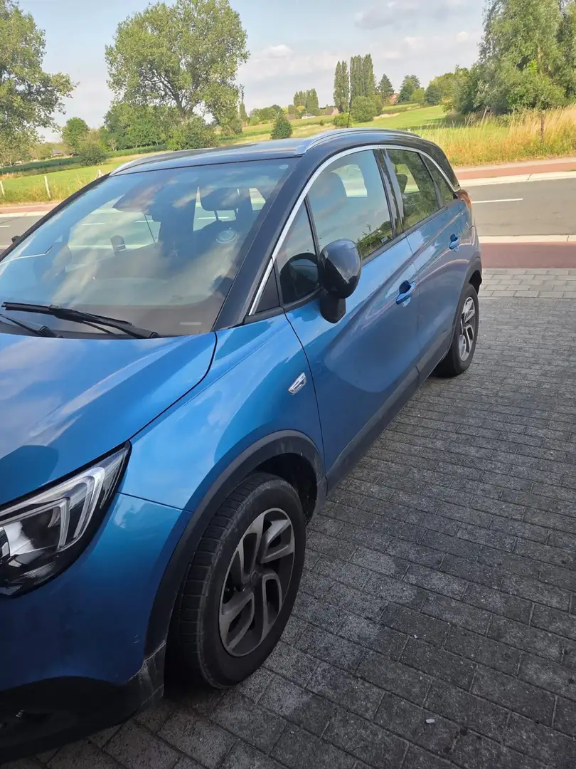 Opel Crossland X Crossland X 1.2 Start/Stop Automatik Ultimate Blauw - 1