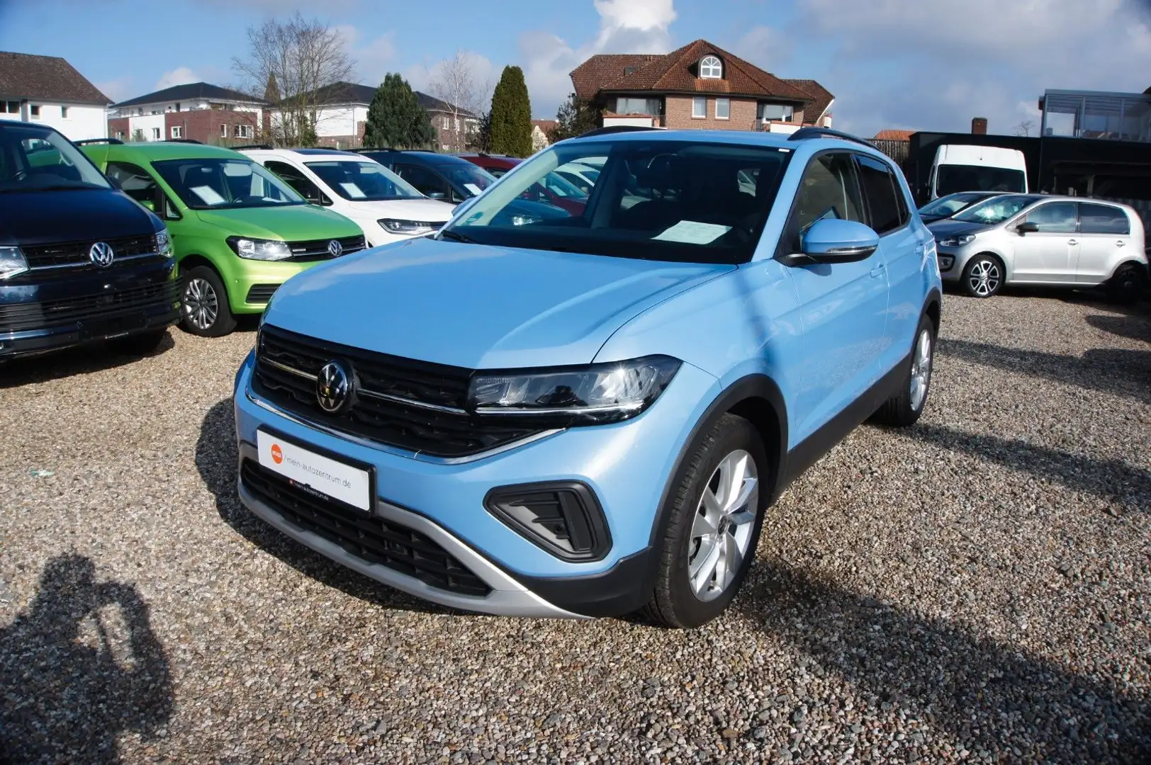 Volkswagen T-Cross 1.0 TSI 85 kW Life LED SHZ PDC Bleu - 1