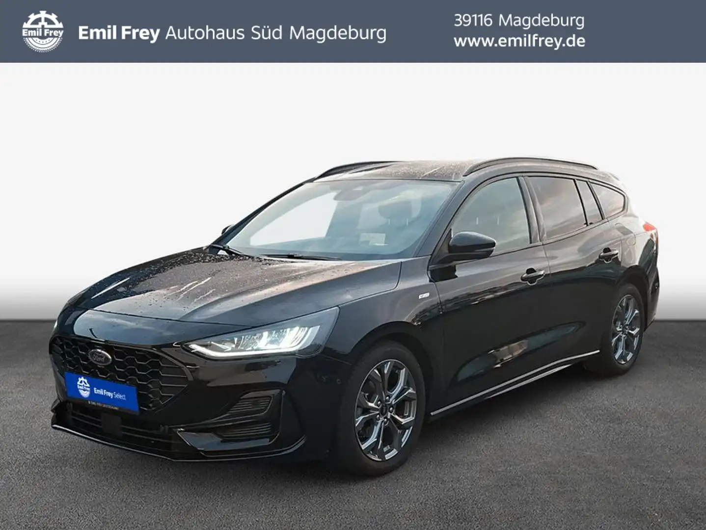 Ford Focus Turnier 1.5 EcoBlue Start-Stopp-System Aut. Zwart - 1