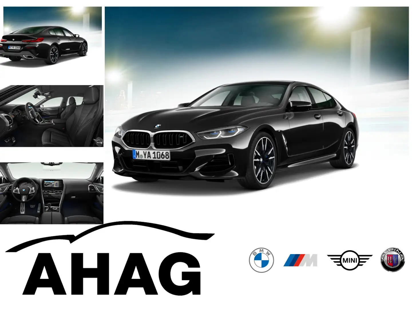 BMW M850 i xDrive Gran Coupe Steptronic Innovationsp. Schwarz - 1