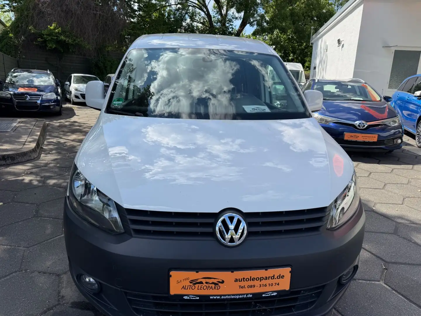 Volkswagen Caddy Kombi Soccer Trendline EcoFuel 2,0 , CNG Wit - 1