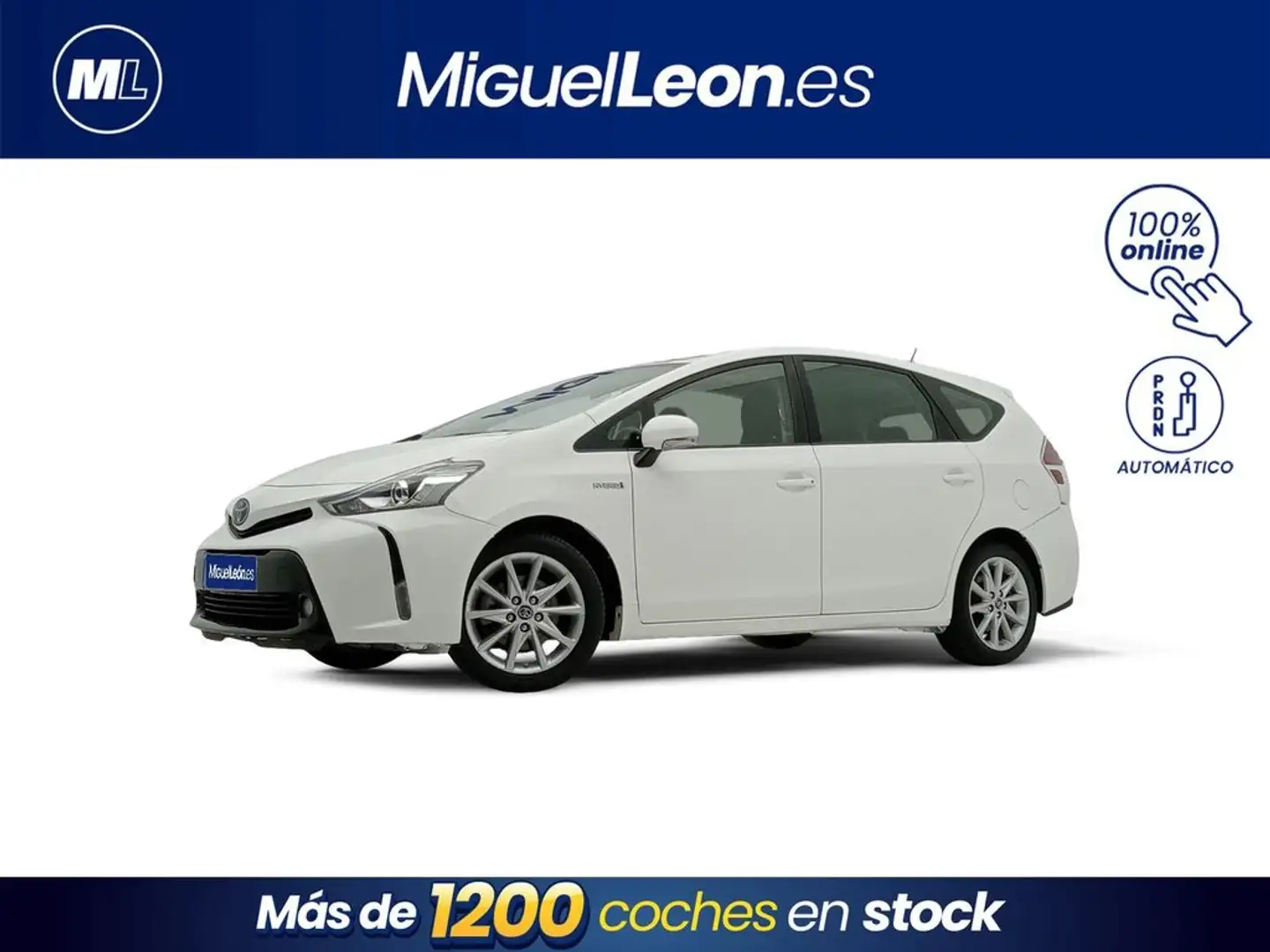 Toyota Prius Advance Blanc - 1