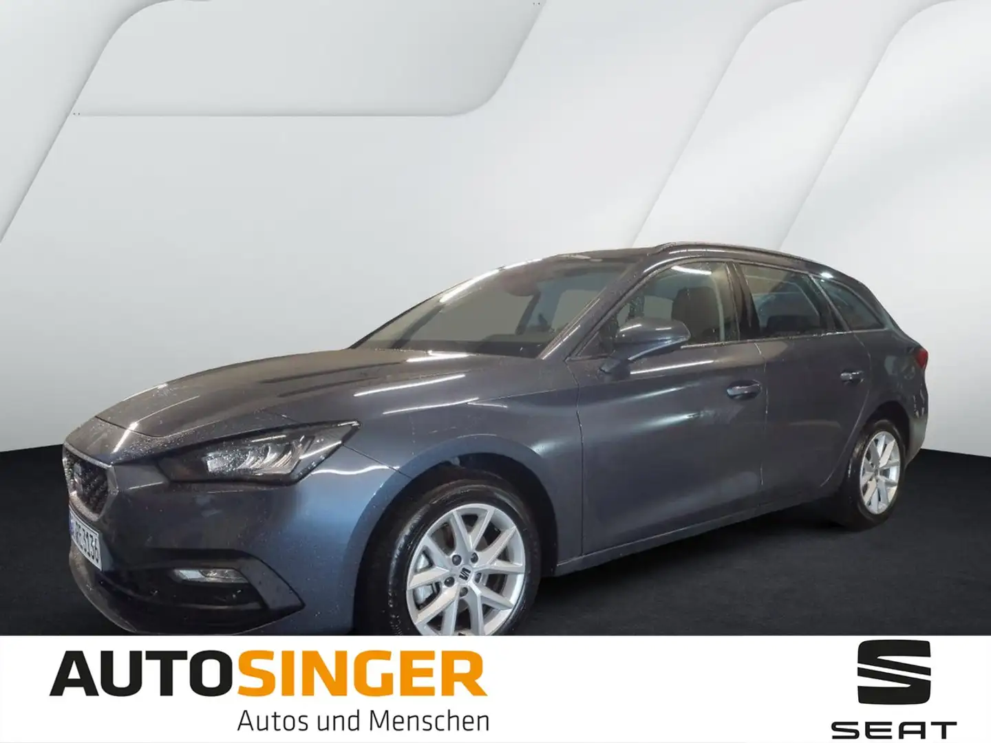 SEAT Leon ST Style 1.5 eTSI DSG *LED*GRA*R-CAM*TEL* Grau - 1