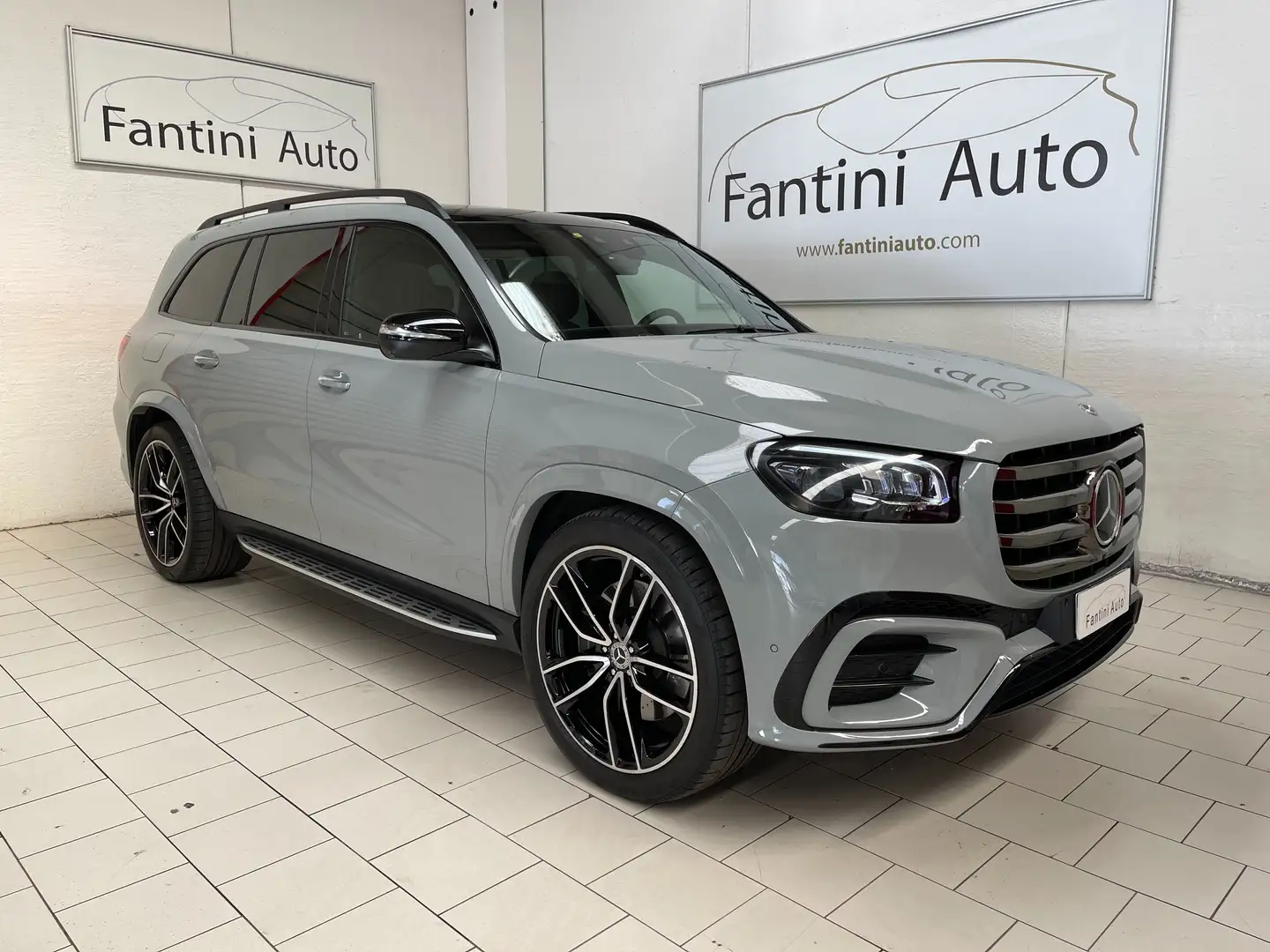 Mercedes-Benz GLS 450 d AMG Line Premium Plus 4matic-DETTAGLI IN BIO Gris - 1