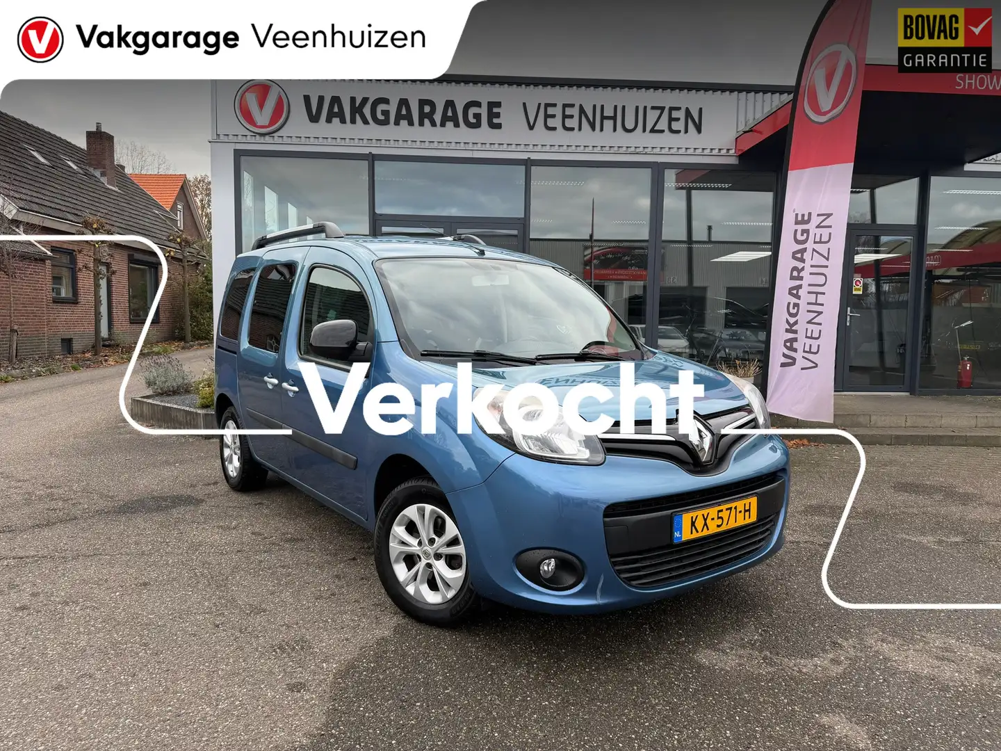 Renault Kangoo Family 1.2 TCe Limited|trekhaak|rijklaar prijs| Blau - 1