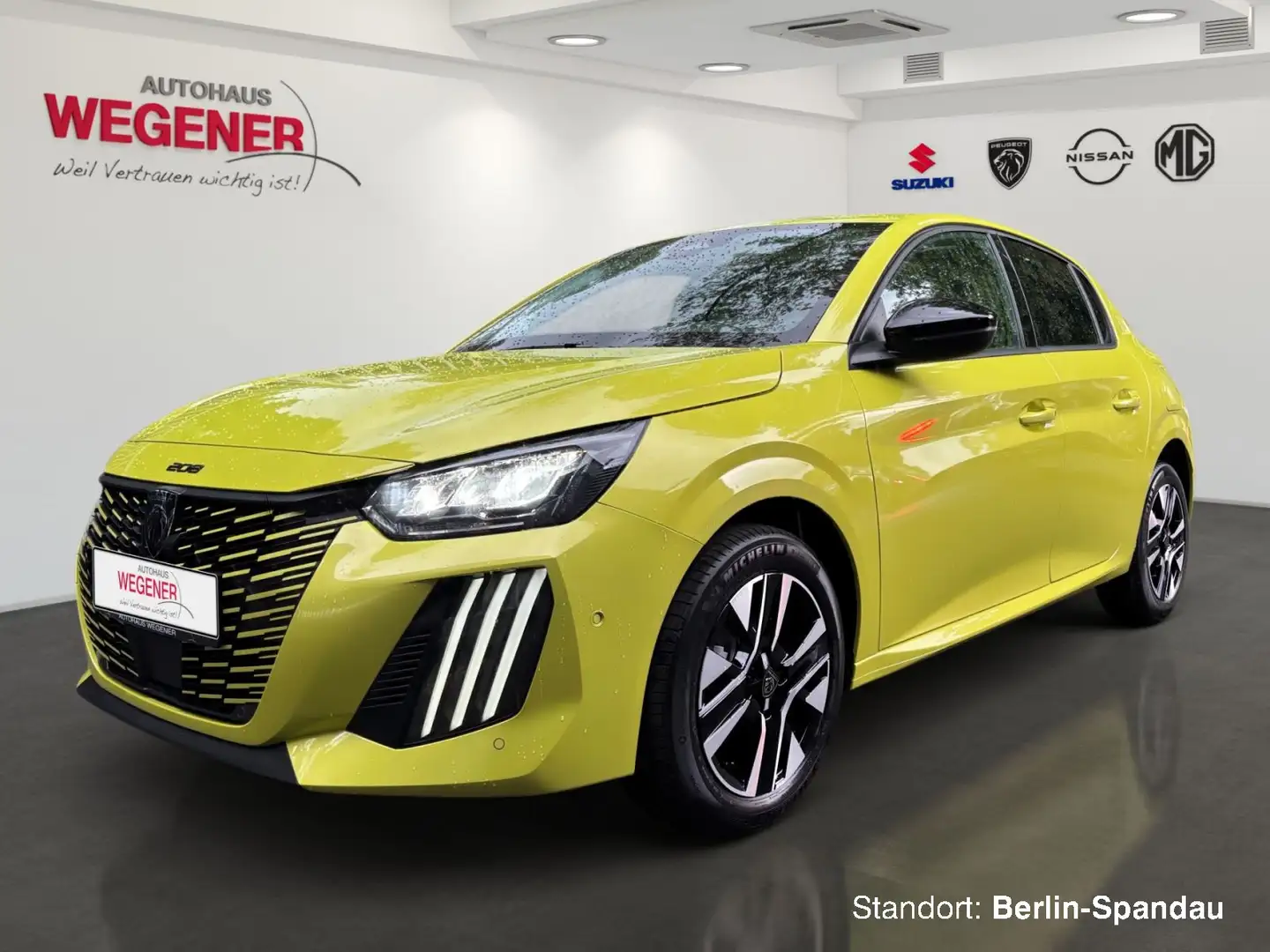 Peugeot 208 Allure HYBRID 110 e-DSC6 *SHZ*ACC*CarPlay* Gelb - 1