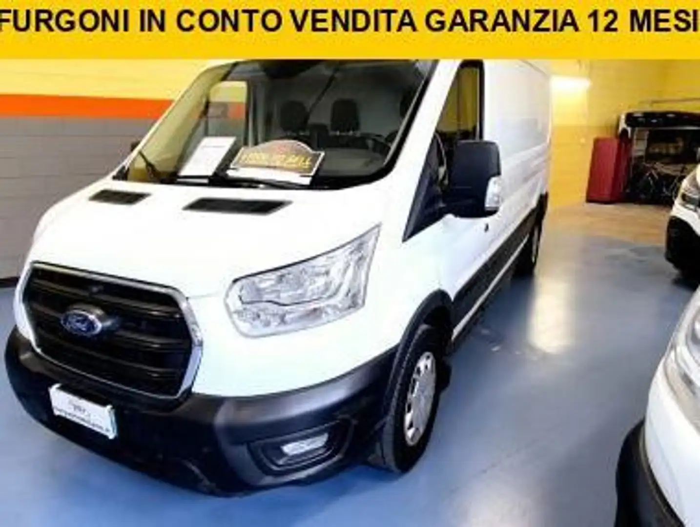 Ford TRANSIT  350 2.0 TDCI ECOBLUE 130CV PL-TM Blanc - 1