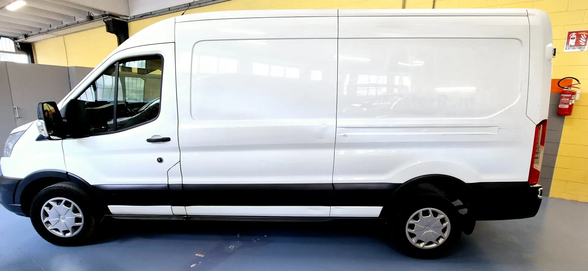 Ford TRANSIT  350 2.0 TDCI ECOBLUE 130CV PL-TM Blanc - 2