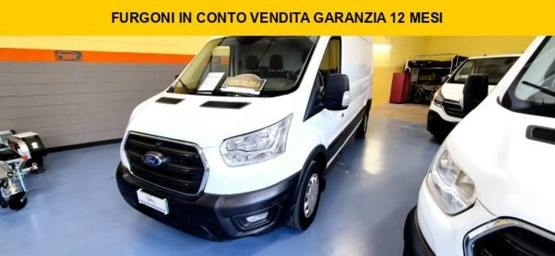Ford TRANSIT  350 2.0 TDCI ECOBLUE 130CV PL-TM Weiß - 1