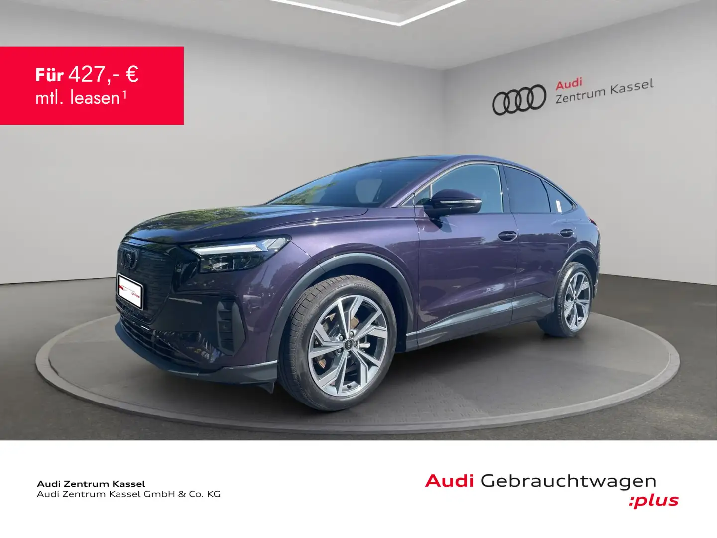 Audi Q4 e-tron Q4 Sportback 35 e-tron LED Navi PDC+ Standklima Violett - 1