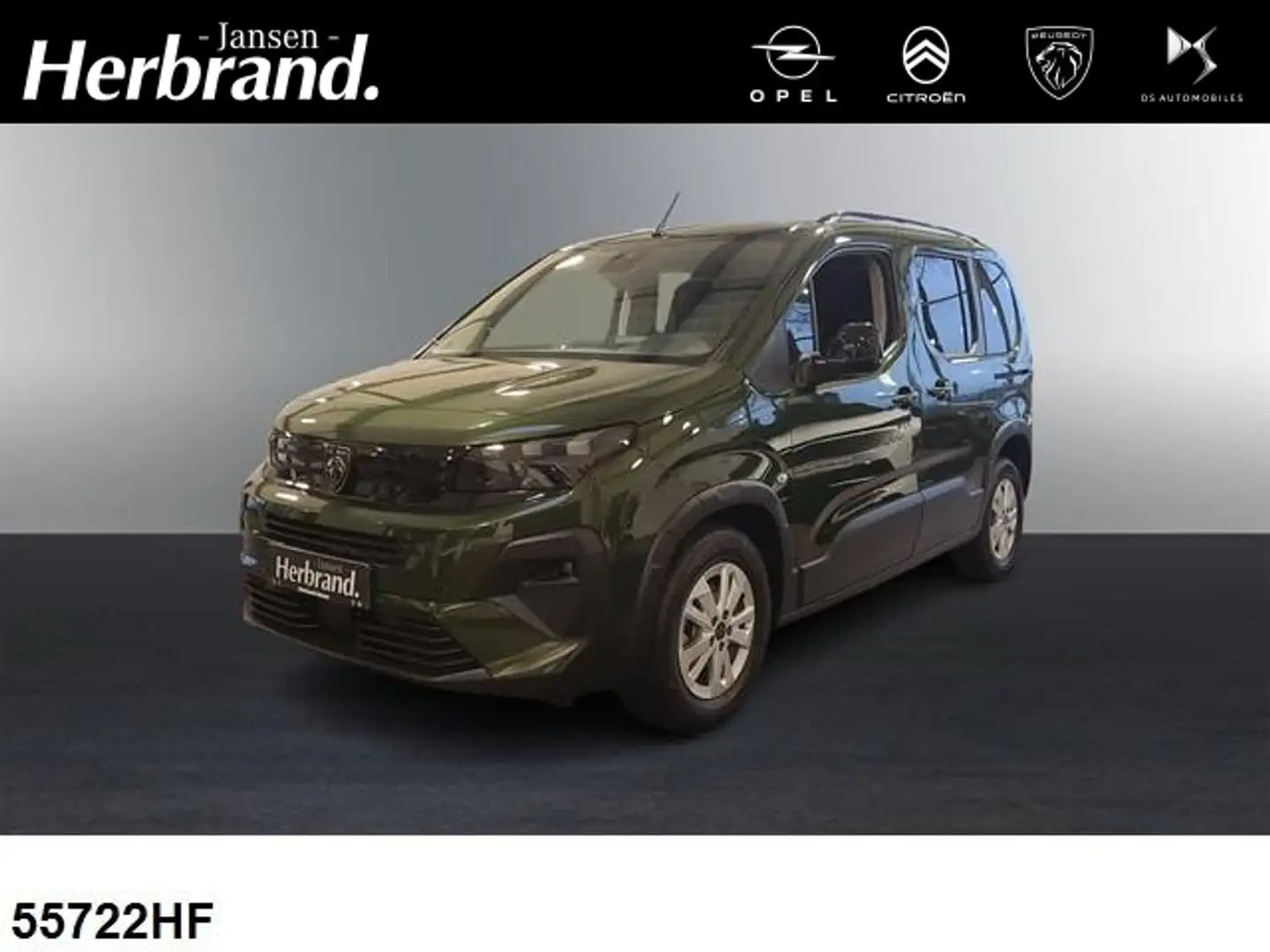 Peugeot Rifter Allure +180KAMERA+WENIGKILOMETER+CARPLAY Grün - 1
