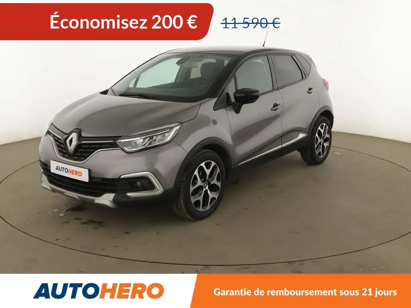Renault Captur 1.5 dCi Energy Intens Gris - 1