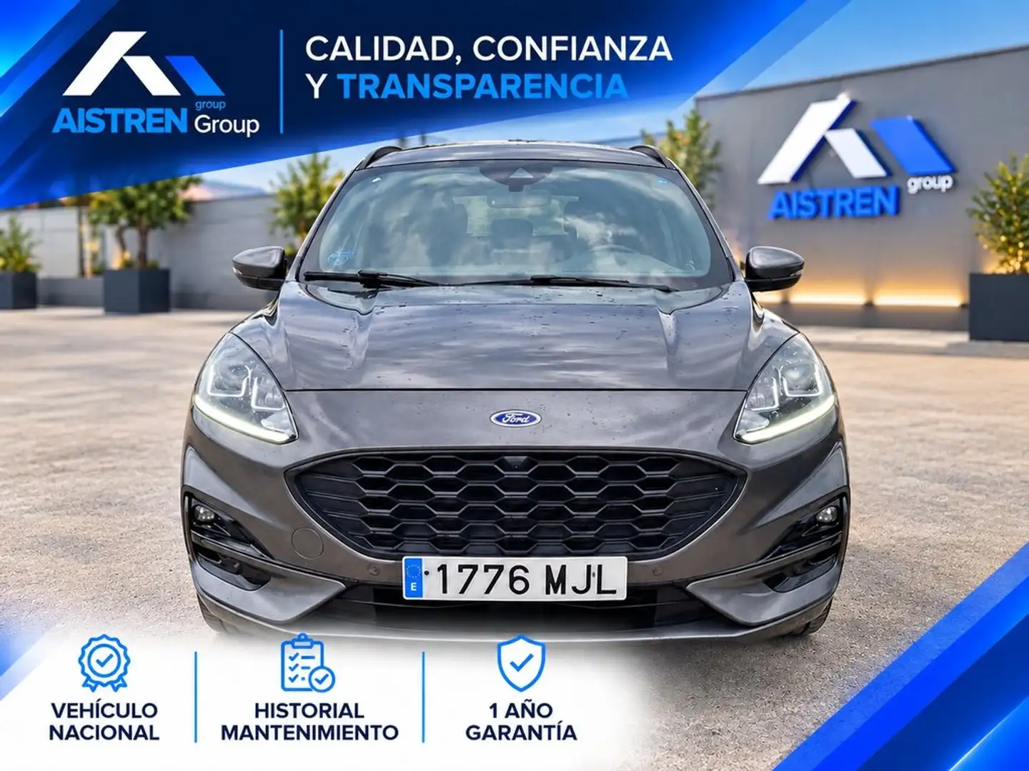 Ford Kuga 2.5 Duratec PHEV ST-Line 4x2 Gris - 2