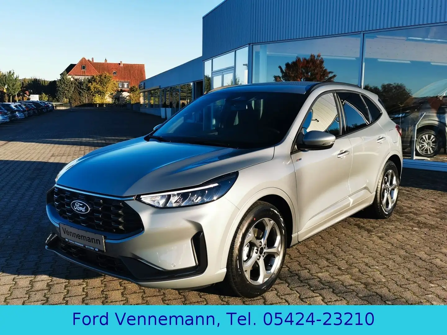 Ford Kuga 2.5 ST-Line FHEV Hybrid ST-Line*AHK*5J.FGS* Zilver - 1