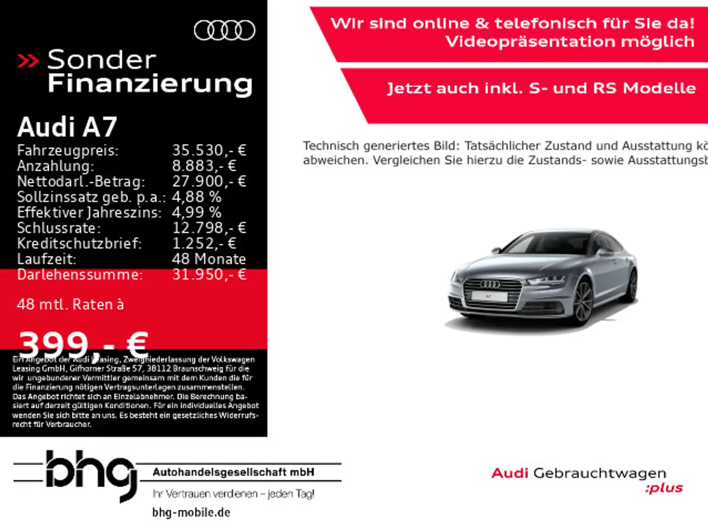 Audi A7 3.0 TDI quattro tiptronic Grau - 1