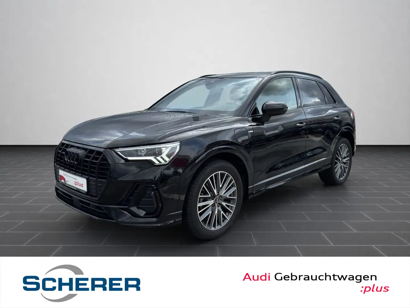 Audi Q3 45 TFSIe S tron. S LINE NAVI PLUS LED CAM Schwarz - 1
