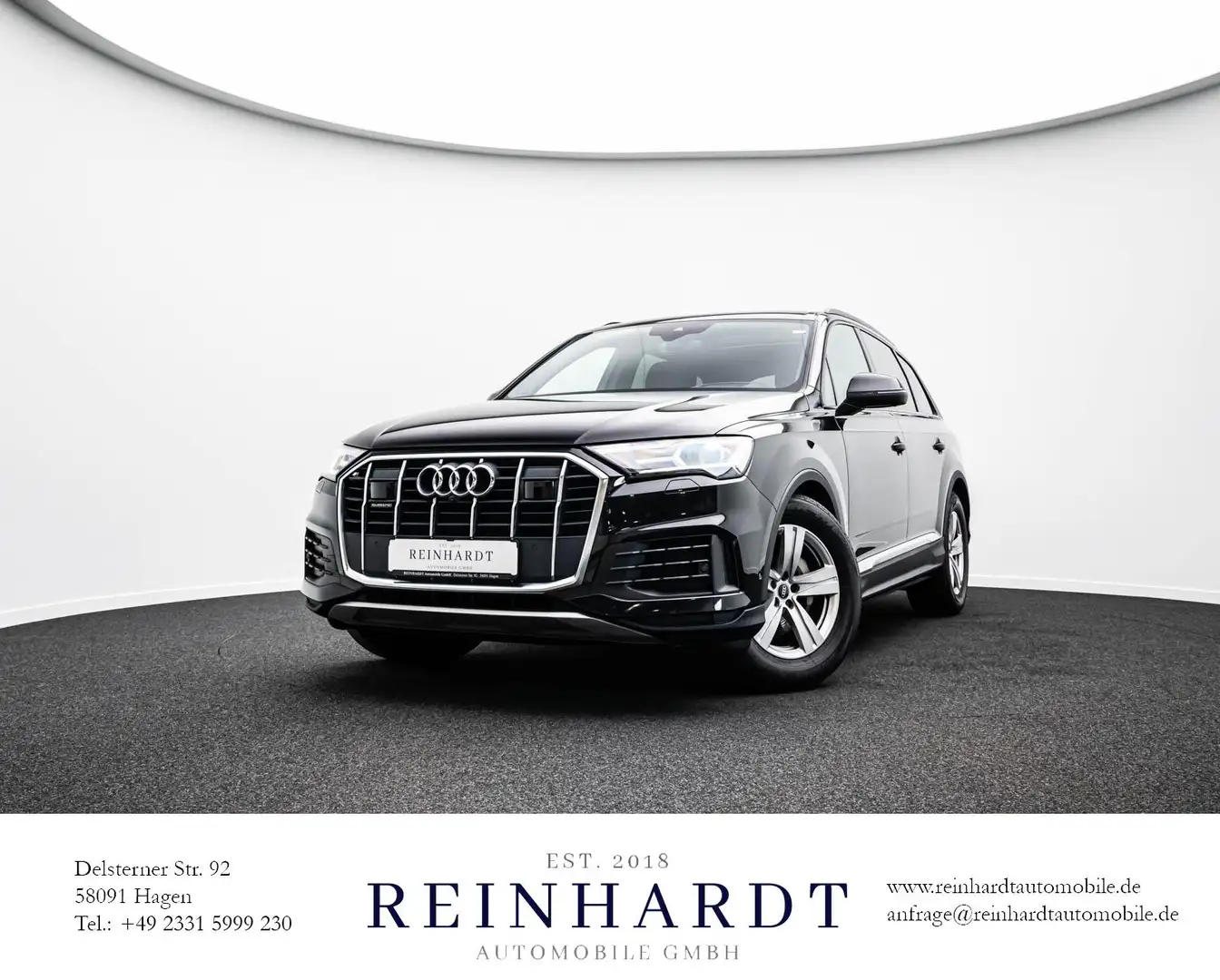 Audi Q7 50TDi S LINE/PANO/HuD/AIR/ACC/360° KAMERA/VC Schwarz - 1